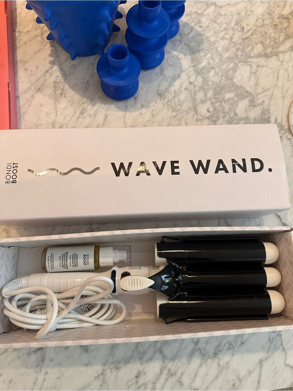 Wave Wand - Black Styling Iron + Hair Oil